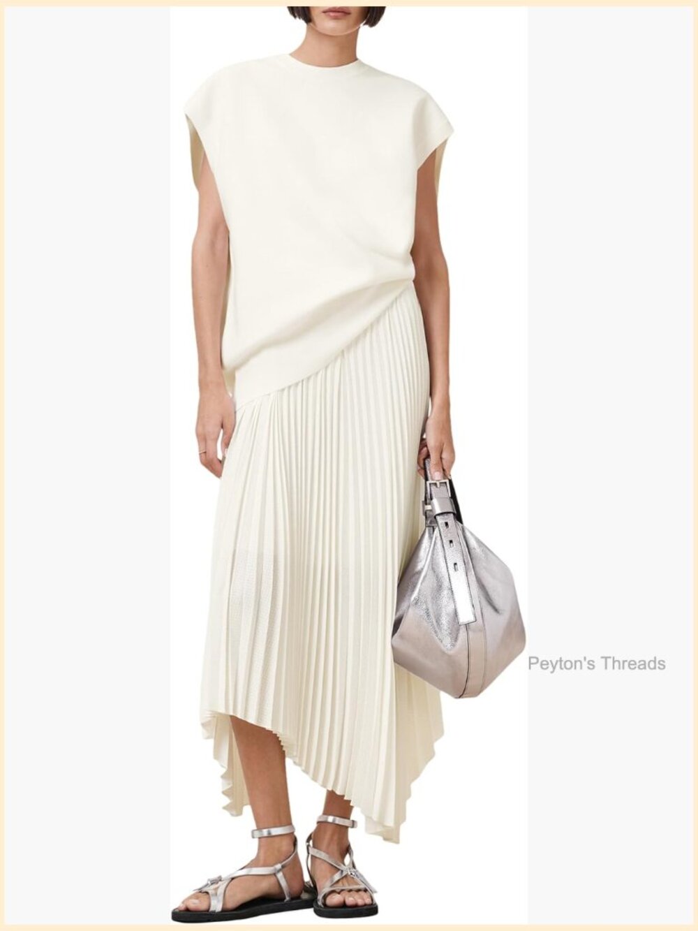 Long Sleeve Wrap Dress with Zipper Closure - Picture 1 of 4